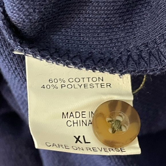 Turtle Bay Blue Polo - Picture 3 of 4